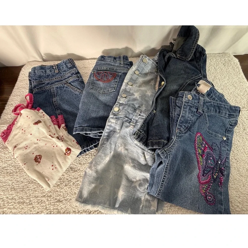 Girls Size 7/8 6 pc Bundle Justice Circo Jordache Gymboree